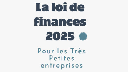 La loi de finances 2025 : Les principales mesures qui vont vous impacter en tant que Très Petite Entreprise
